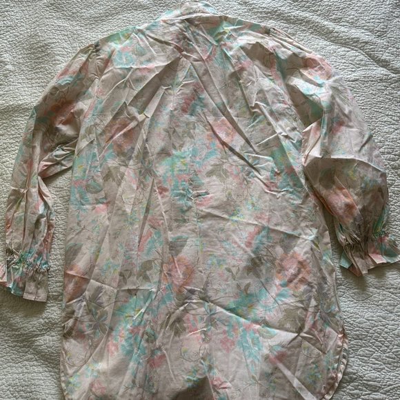Vintage Victorias Secret floral night shirt/gown NWT size S - Picture 5 of 5